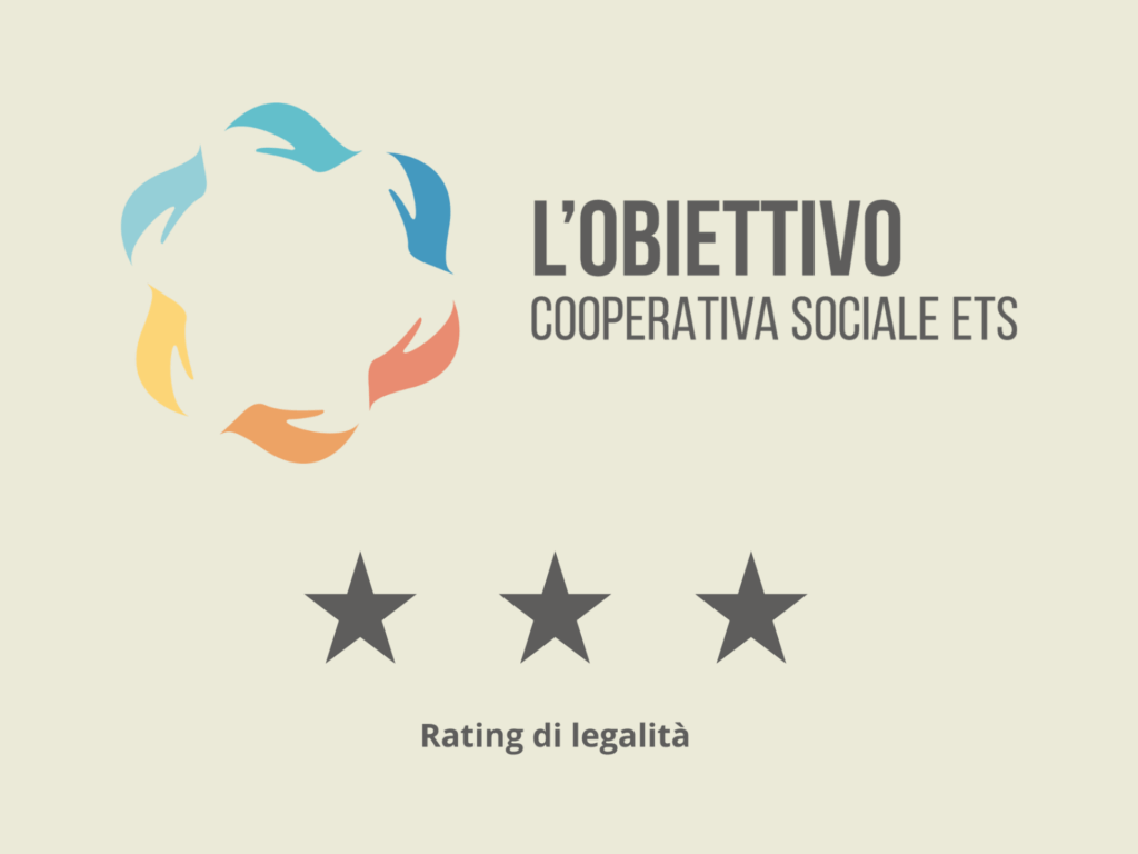 Confermate le tre stelle del Rating di legalità per L’Obiettivo